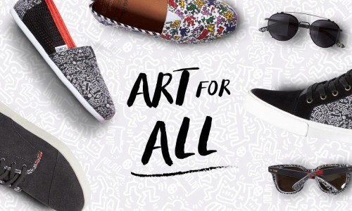 经典永存，TOMS  推出涂鸦大师  Keith Haring 别注系列